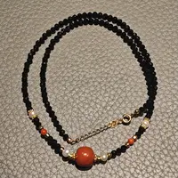 毛衣链毛衣饰品搭配(黑长）