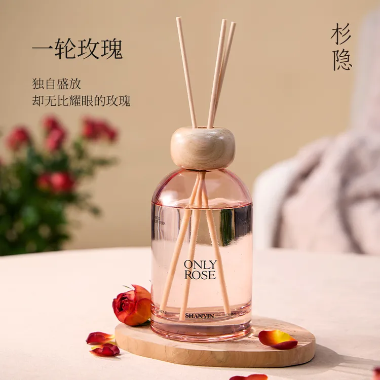 杉隐【500ML】 大容量家居香氛一轮玫瑰香薰精油送礼