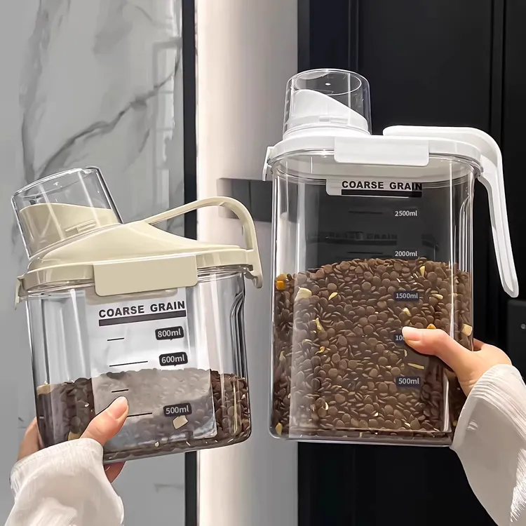 优勤猫粮储存桶狗粮密封罐防潮宠物用品零食收纳盒真空猫咪储粮桶