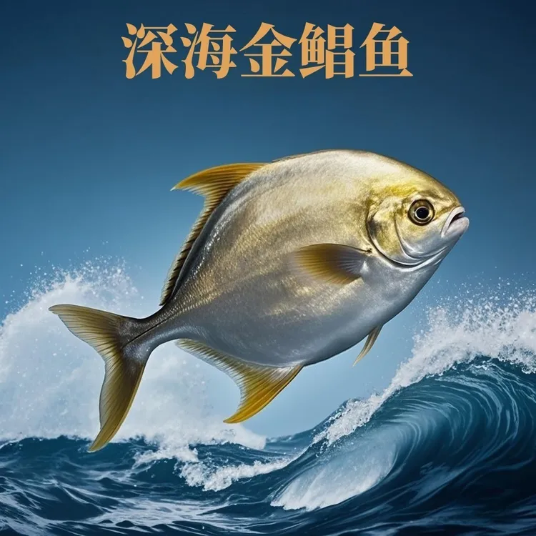 源头深海金鲳鱼金昌鱼海鲜鲜活捕捞速冻锁鲜400-500g*5顺丰发货