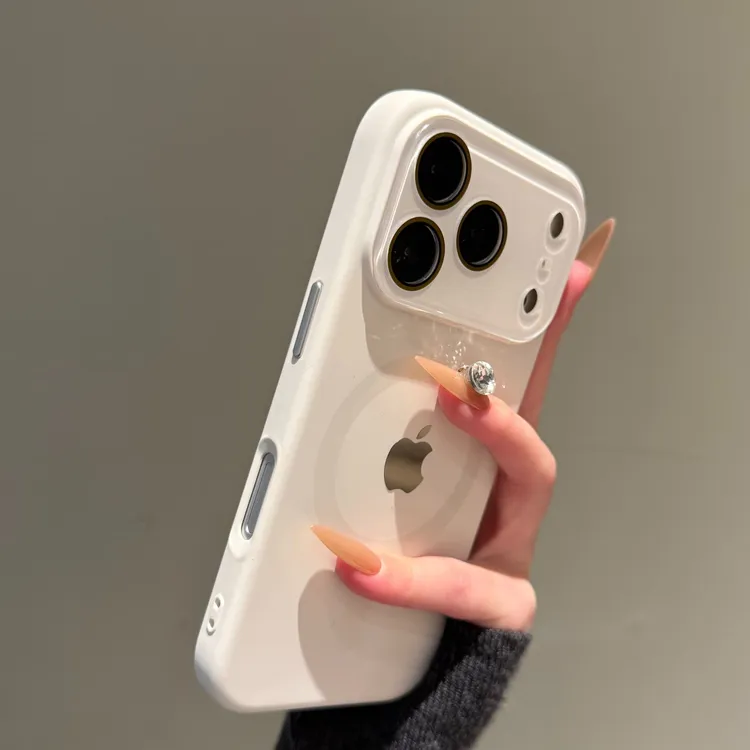 磁吸液态硅胶全包镜头适用苹果17promax手机壳小众iPhone16极简15