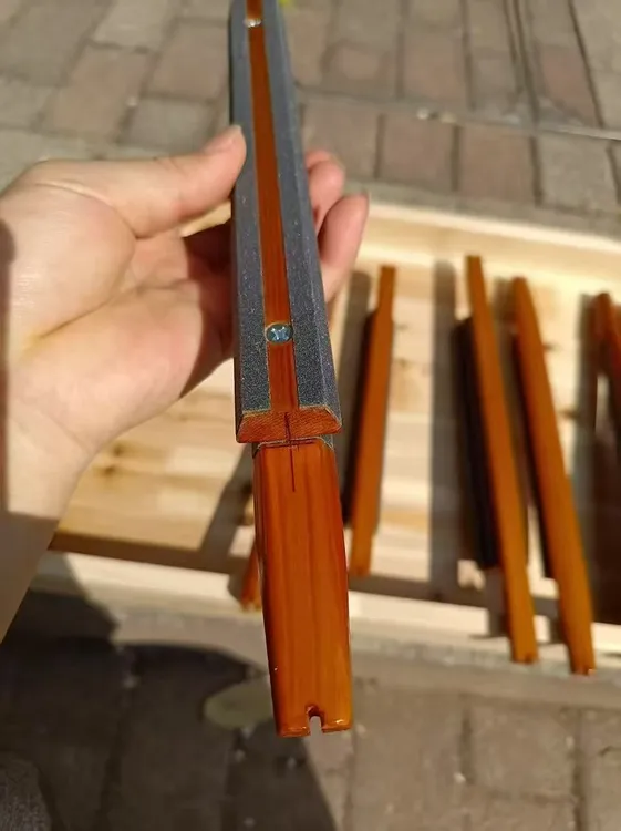 画眉广笼二层收锋专用磨砂杠广式砂杠沙杠站杠磨爪神器磨锋利脚爪