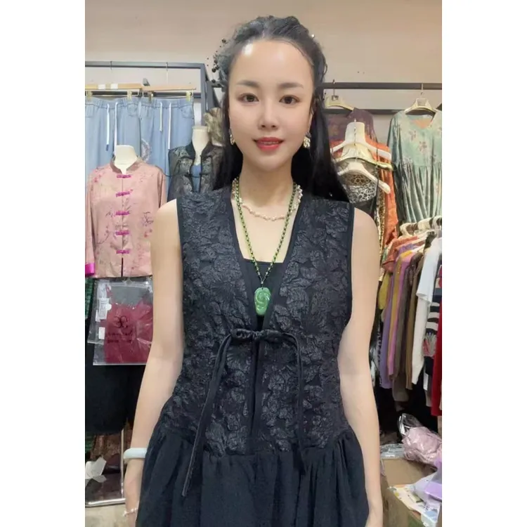 890-新中式新款国风马甲