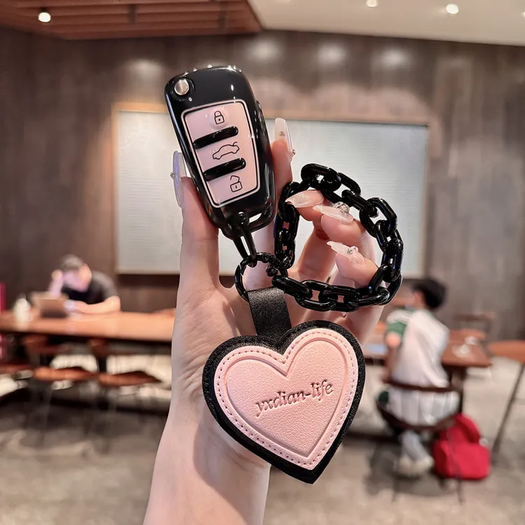 奥迪车钥匙保护套a3/a6/a4l/a6l/a7lQ3/Q4/Q5/Q7女生必备汽车用品