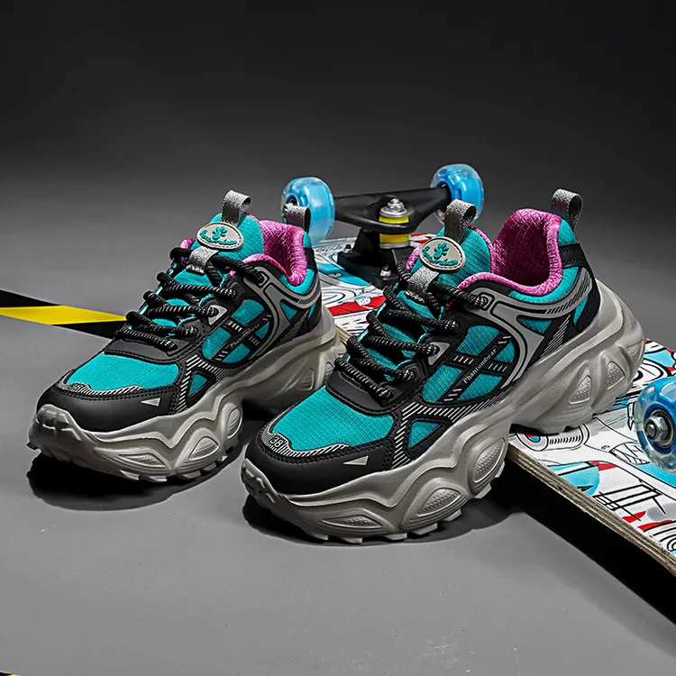 杰对靠谱老爹鞋ins休闲鞋秋冬季鞋子情侣款男女网红韩版透气潮鞋