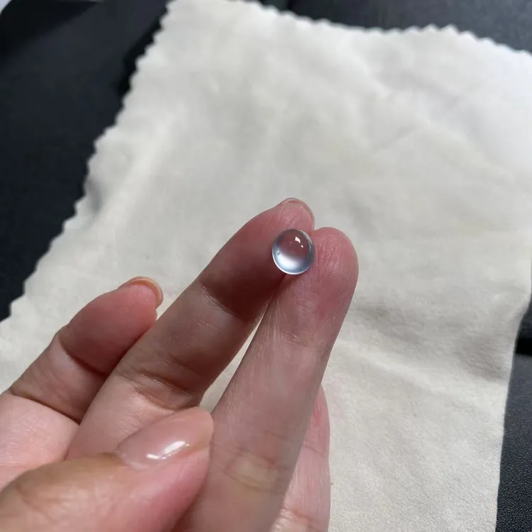 A货高冰钢蛋面裸石