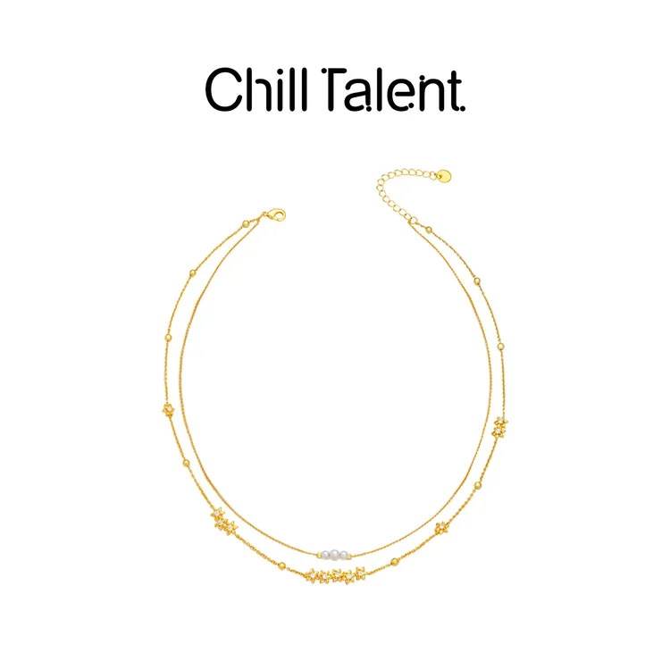 chill talent 铜合金项链 【明星同款】南法日落项链度假轻奢浪漫