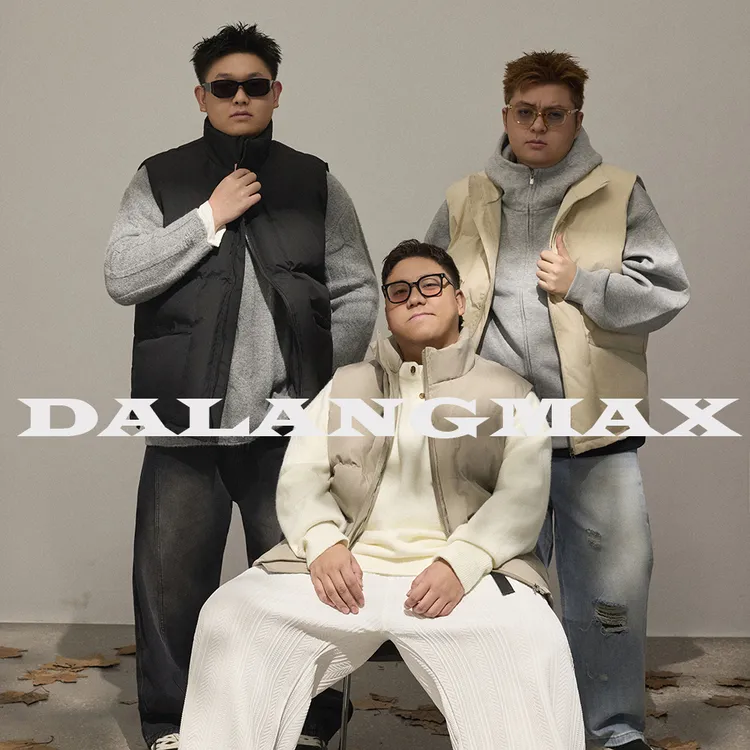 DALANGMAX【冬季叠穿】陈达浪大码男装无袖棉马甲加厚棉服坎肩外套