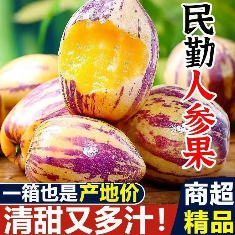 甘肃民勤沙漠人参果特大果清甜多汁树熟水果产地现摘现发坏果包赔商品图