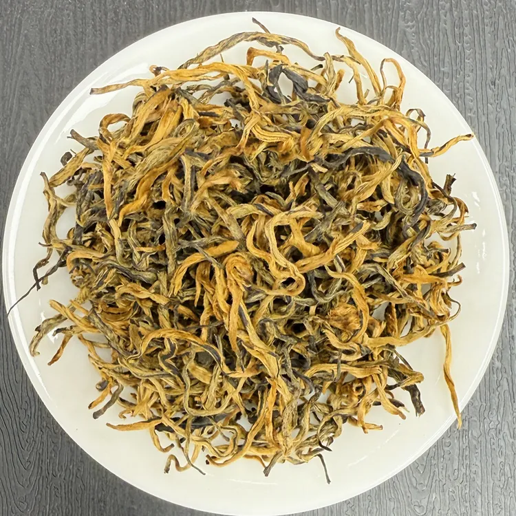 龍福滇红【D5号】2025年春茶蜜香老树红茶大叶种功夫茶500g
