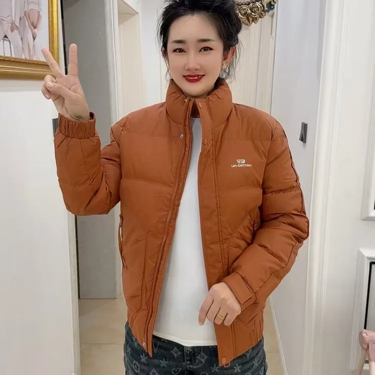 2025秋冬季新款男士立领休闲时尚百搭保暖羽绒服9865