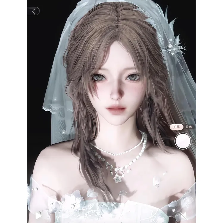 秒发 银镜 恋与深空捏脸 原版脸 通用设计创作含导入教学