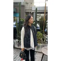 新款通勤休闲百搭立领拉链大口袋马甲背心棉服外套MA5SYDZ1089
