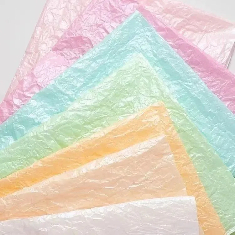 花略 加厚38克珠光雪梨纸塑形内衬纸褶皱纸DIY蛋糕花束花艺包装纸