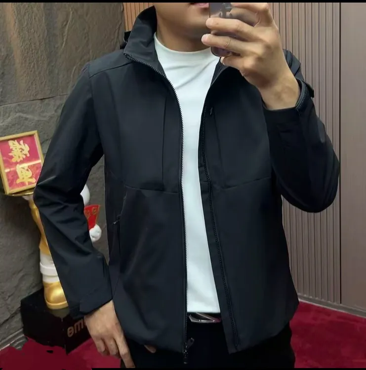 春秋户外机能男士冲锋衣多功能拉链休闲时尚网红夹克潮流百搭外套