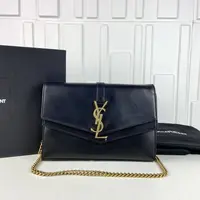 95新 YSL/圣罗兰 思斯专属 YSL黑金链条包 THCI2679