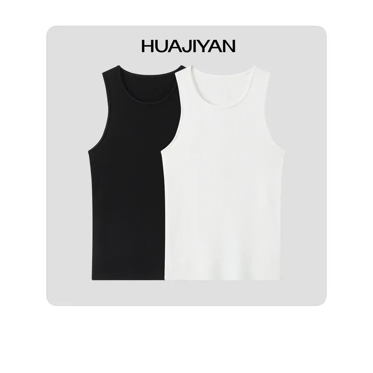 华吉言/HUAJIYAN【工字背心】定制纱线伊力特工字背心
