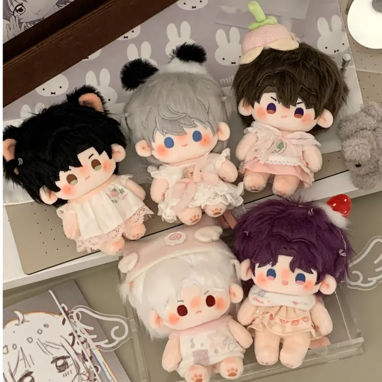 【现货】恋与深空原创同人小豆系列10cm正常体豆豆眼棉花娃娃挂件