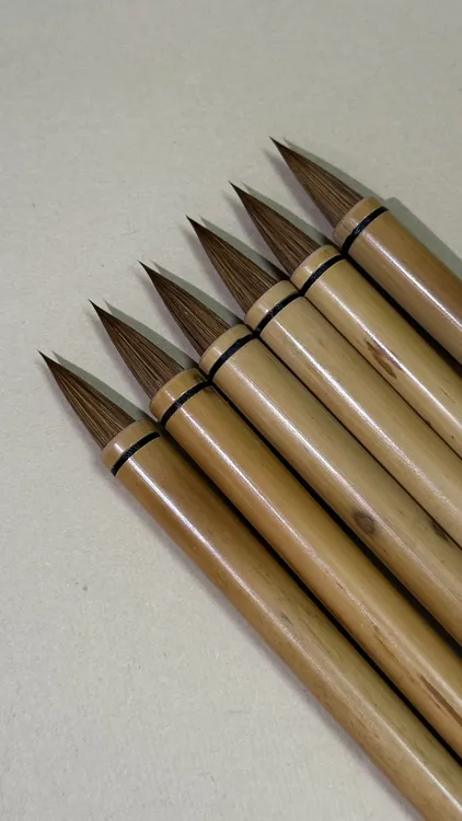 【九月百特蜜专属】短锋纯狼毫笔小楷原大行草尺牍利器湖笔毛笔