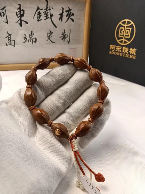 阿东铁核，梅林铁核三面佛橄榄核，12*20