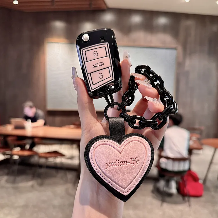 适用于大众钥匙套迈腾帕萨特速腾宝来途岳探岳朗逸车途观L探歌扣