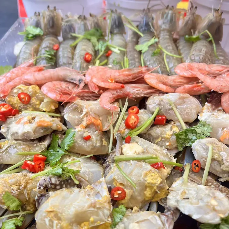 【4桶超值组合装】”虾兵蟹将"潮汕生腌舟山海鲜捞汁小海鲜 生吃生食