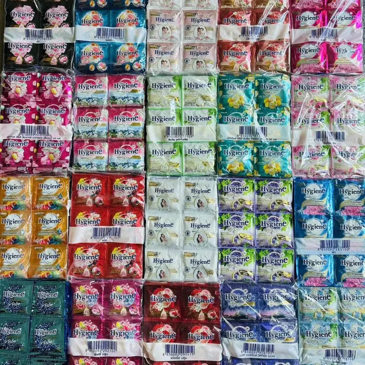 100泰国进口柔顺衣服透气柔顺剂持久留香清凉衣物柔顺剂香片无香