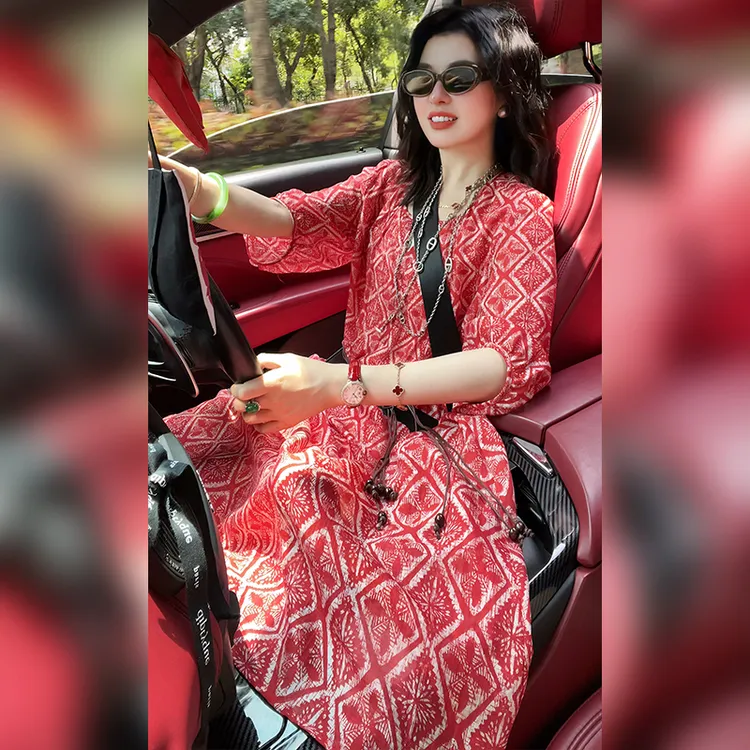 【Linda姐高端线】夏季新款气质慵懒风法式连衣裙裙子AS5LYH0841