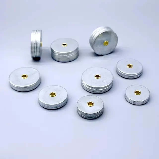 铅坠翻板钩环保铁坠远投海杆防挂底垂钓鱼配件抛竿海杆定风通心铅