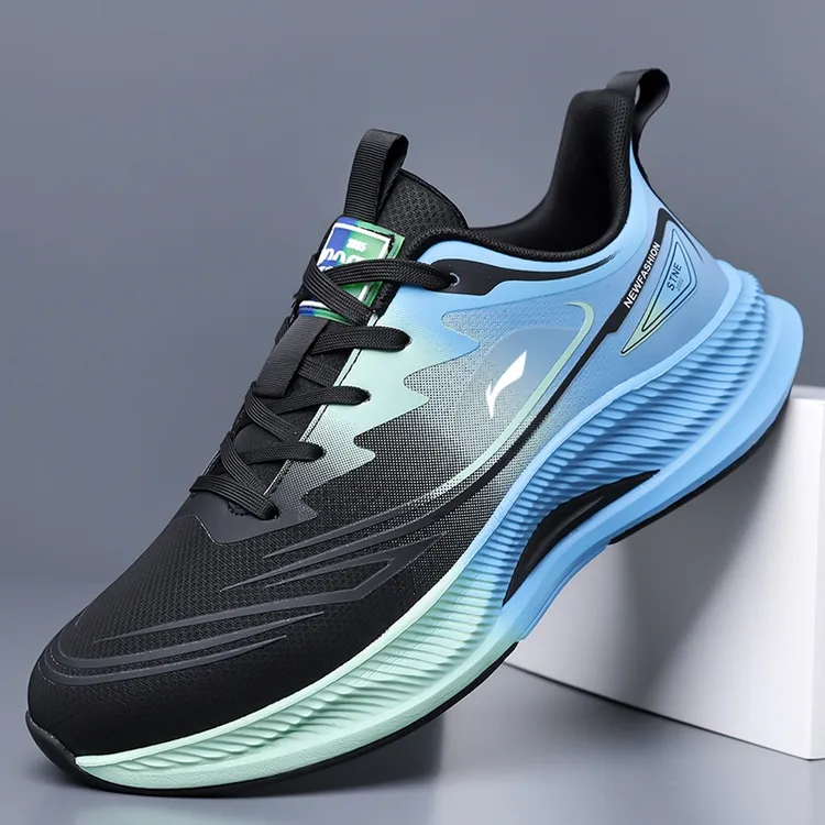 李男宁鞋秋冬季轻便防滑减震男士软底跑鞋春季休闲百搭防水运动鞋