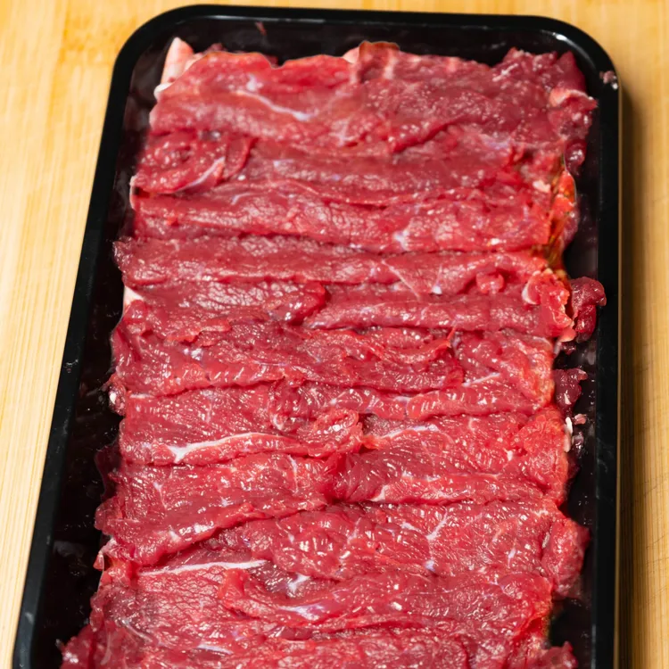 千翻到家专属【贵牛宝宝】 贵州黄牛 牛匙仁切片 150g*8