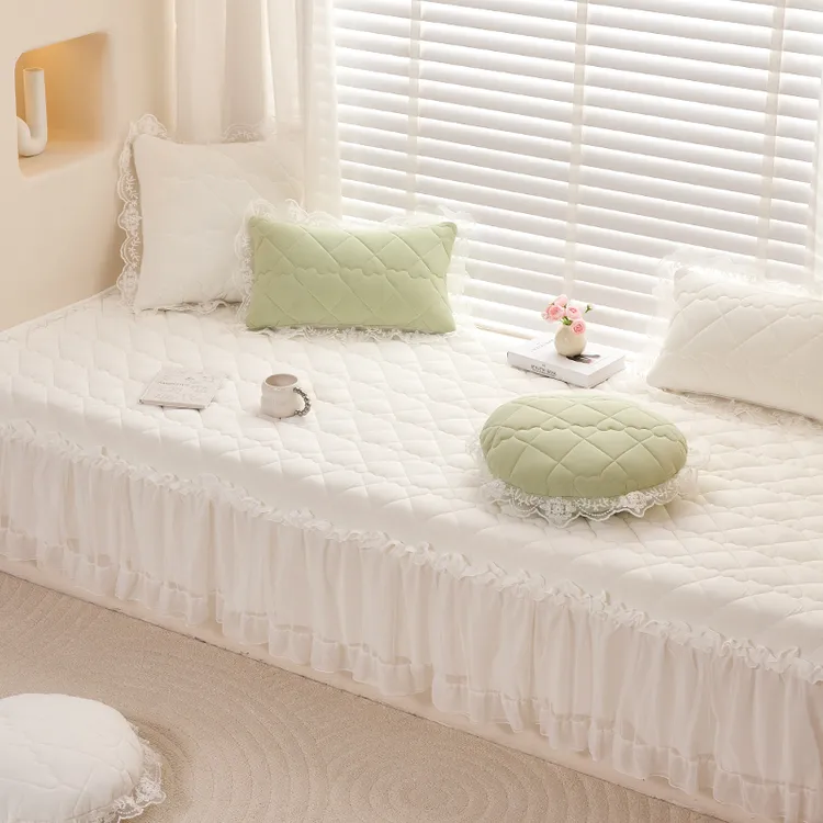 2025阳台飘窗垫公主风飘窗垫窗台垫四季通用防滑加厚阳台卧室定制