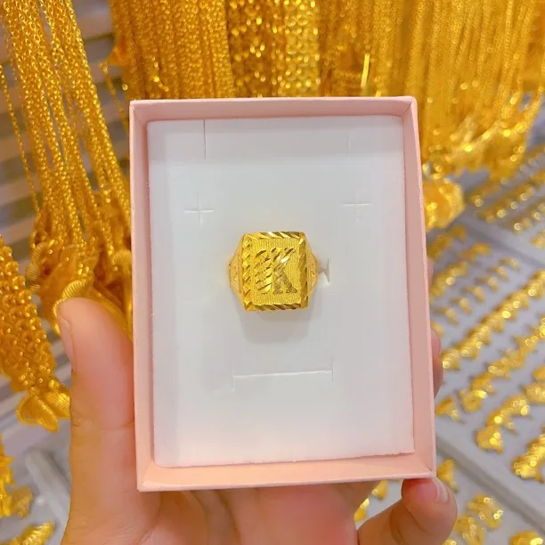 铜合金戒指 308时尚精美白搭可调节戒指