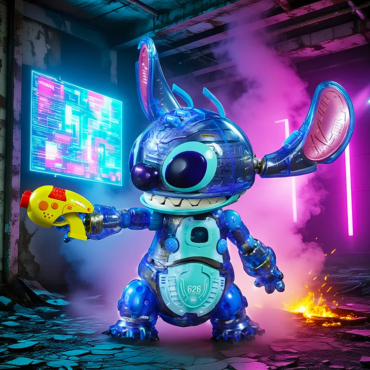 【送礼好物】TOPTOY迪士尼正版史迪奇·626实验拼装大体史迪仔积木