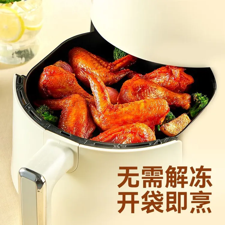 脆皮鸡翅半成品空气炸锅原味脆皮烤鸡炸鸡生鲜外晚上必备充饥食品