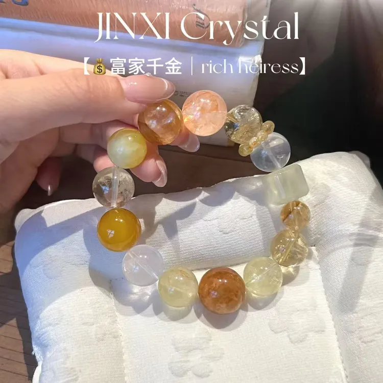 【富家千金】水晶设计款手串多样性