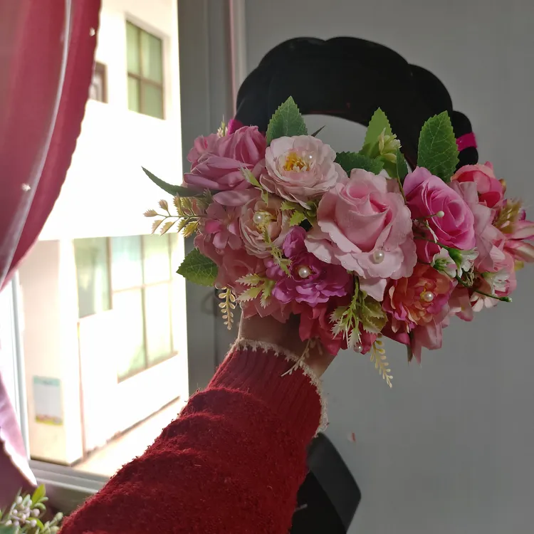 傣族传统民族包头花新款