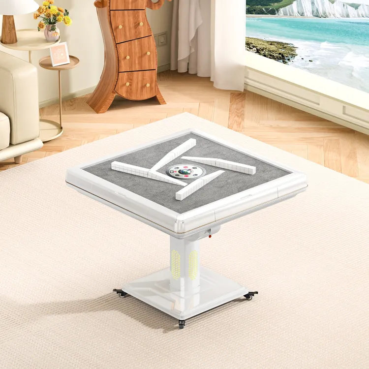 雀映【5.0双模静音旋翼过山车】送全自动麻将机餐桌一体