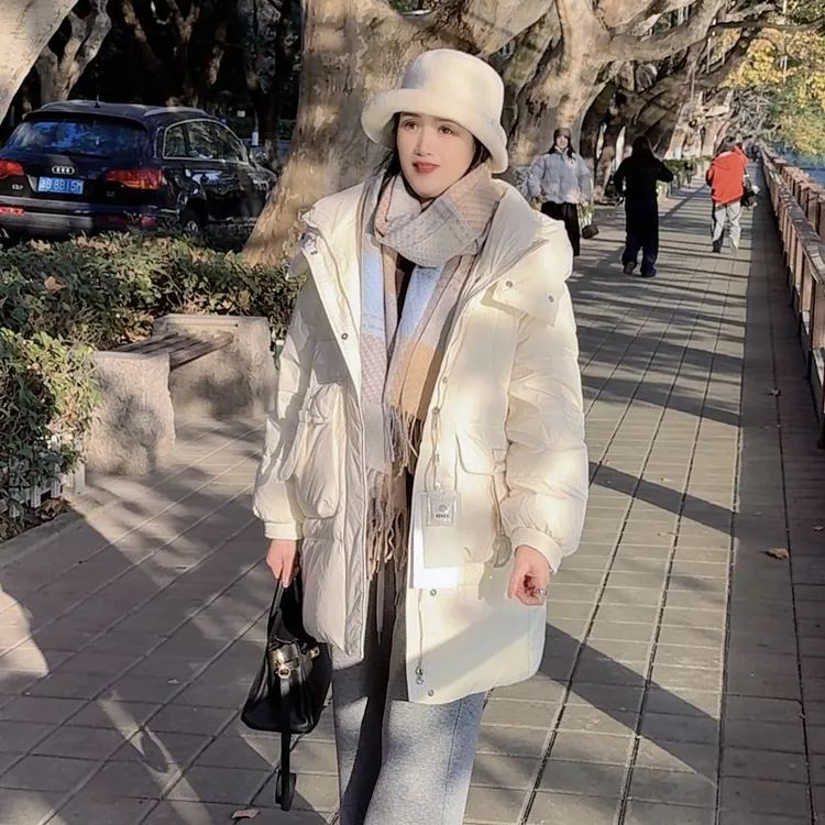 XINYIGE90绒韩版时尚加厚保暖冬季外套羽绒服