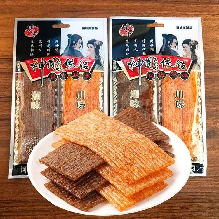 琼宇神雕侠侣辣条8090后儿时怀旧休闲麻辣解馋小吃零食