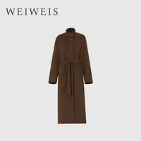 【冬日黄昏】2025年秋冬季原创新款韩系慵懒长款大衣外套