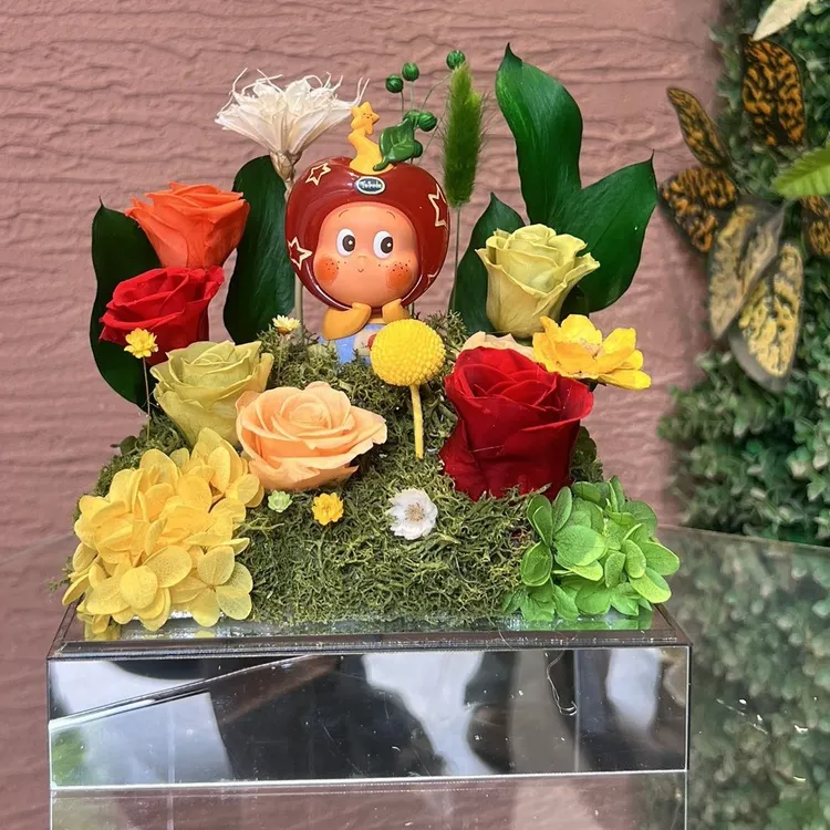 永生花玫瑰创意小王子星星人情人节生日儿童节送女友闺蜜朋友礼物