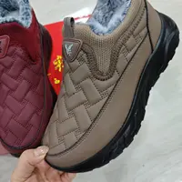 M77-12超轻底高端皮面拼接女鞋