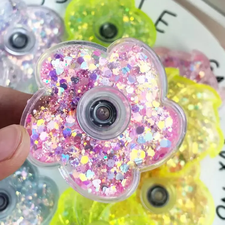 【3个装】网红流沙指尖陀螺高速旋转益智解压儿童学生炫彩玩具