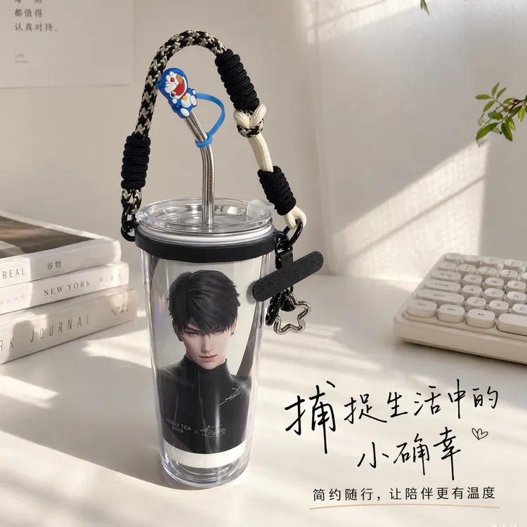 适配茉莉奶白联名恋与深空大杯改造diy内胆亚克力外壳全套改造