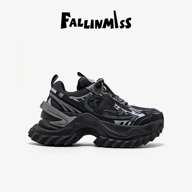 【迪丽热巴同款/女码】银河【流光】时装周老爹鞋25厚底时尚增高秋冬