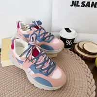 2025网面女鞋显脚小百搭老爹鞋亲子X2501-1