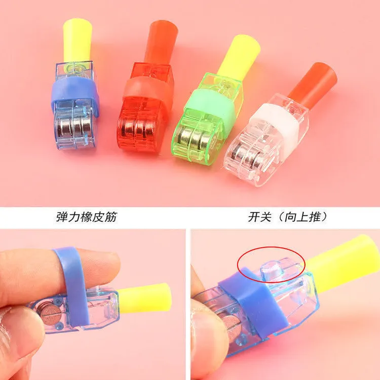 奥特曼卡通手指灯儿童纯手工发光塑料投影灯多款图案发光卡通炫酷