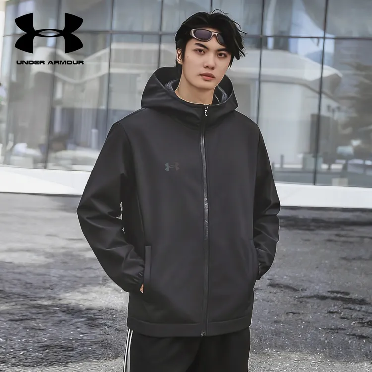 Under Armour安德玛秋冬厚款男子运动梭织夹克22600401-001