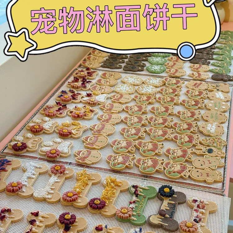 淋面宠物饼干手工宠物零食圣诞节万圣节训练奖励配餐磨牙狗饼干